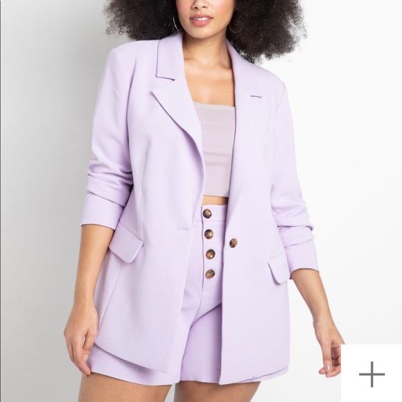 Eloquii One Button Blazer - Picture 1 of 7